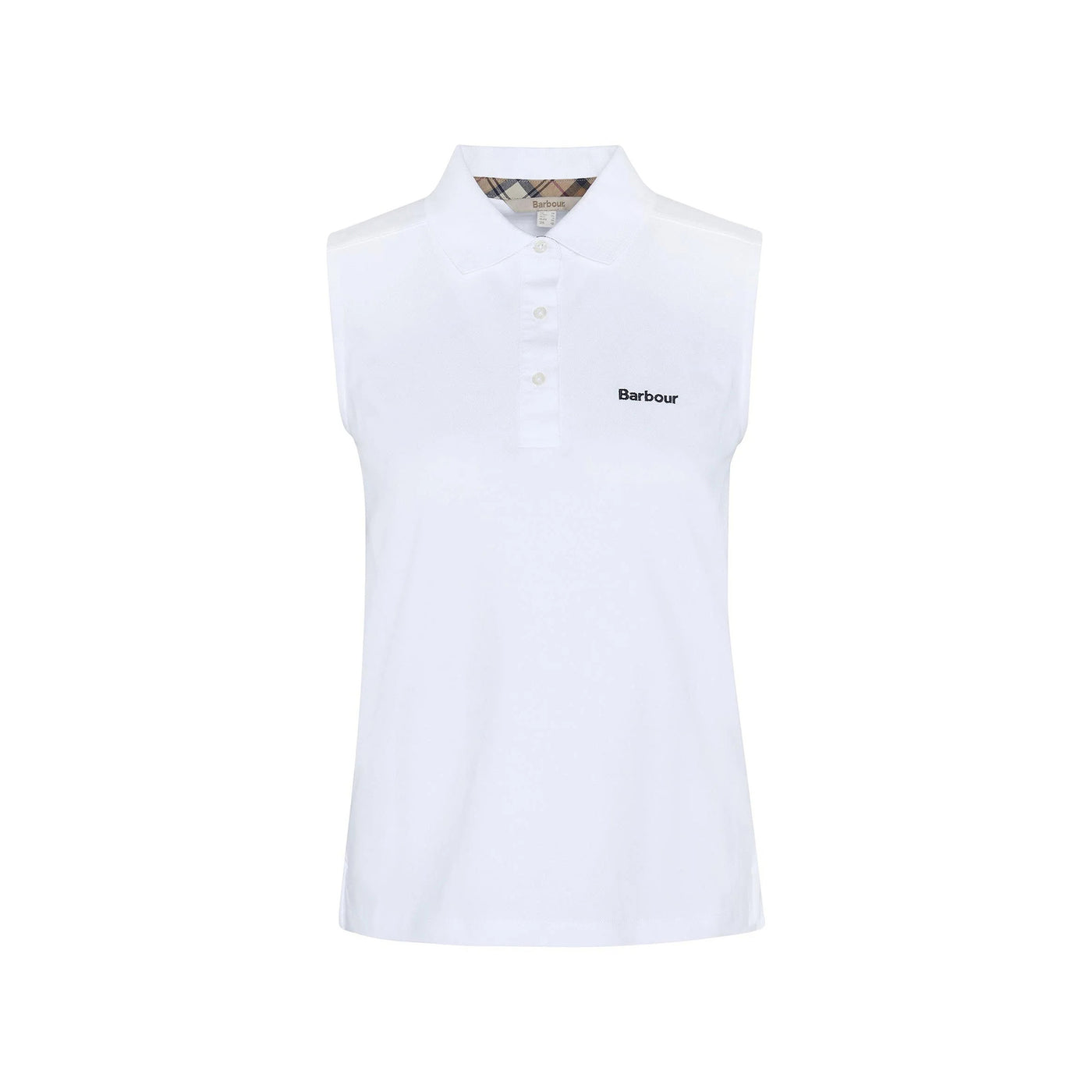 Polo Donna Bowford smanicata Bianco