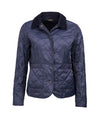 Women's quilted jacket with collar