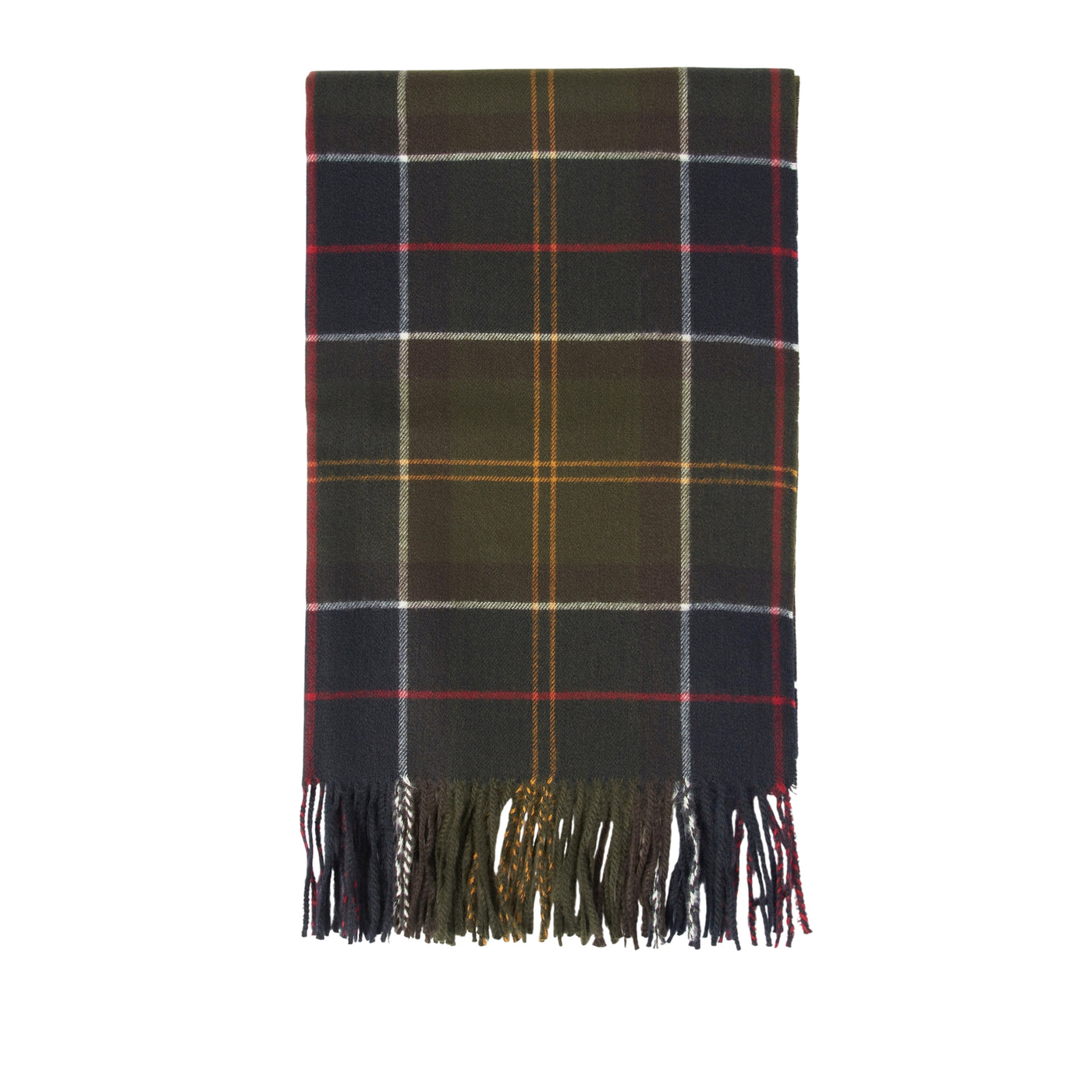 Sciarpa Donna Tartan con frange