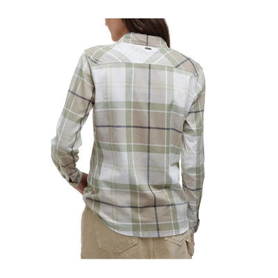 Camicia Donna Bredon tartan modella retro