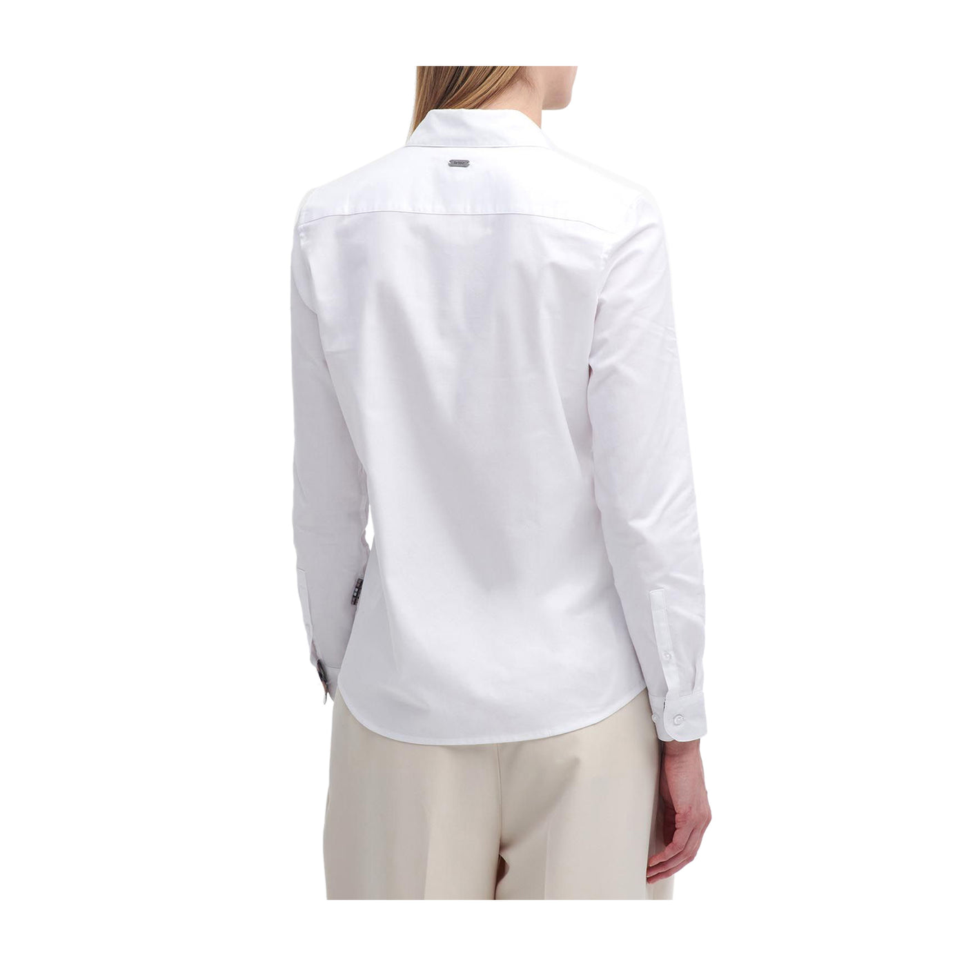 Camicia Donna con rifiniture interne tartane e colletto classico