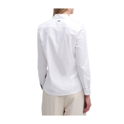 Camicia Donna con rifiniture interne tartane e colletto classico