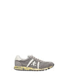 Sneakers Uomo Lucy 8187 in tessuto e camoscio grigio