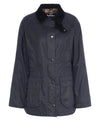 Giacca cerata Donna Beadnell con fodera tartan