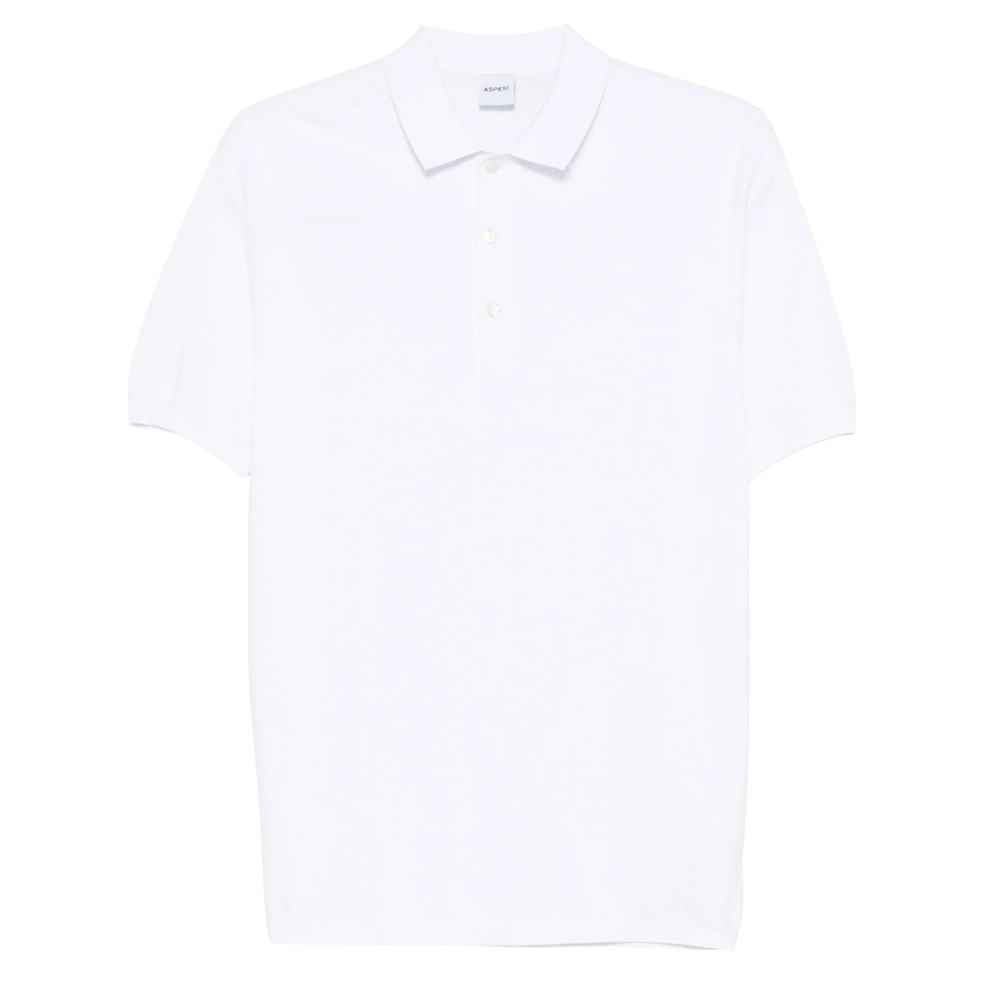 Polo Uomo in tinta unita bianca