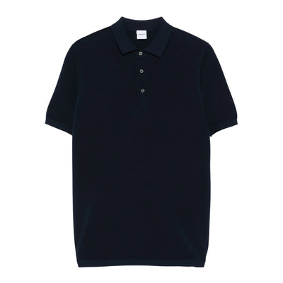 Polo Uomo in tinta unita navy