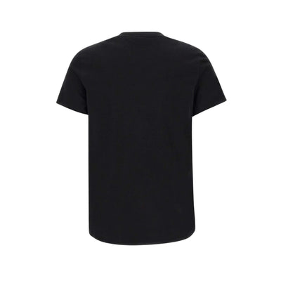 T-shirt Donna a maniche corte, con maxi ricamo logo in tono colore