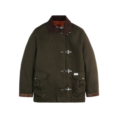 Giubbotto Unisex a 4 ganci Verde militare