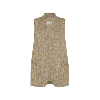 Gilet Donna Manaus Stuoia Lurex