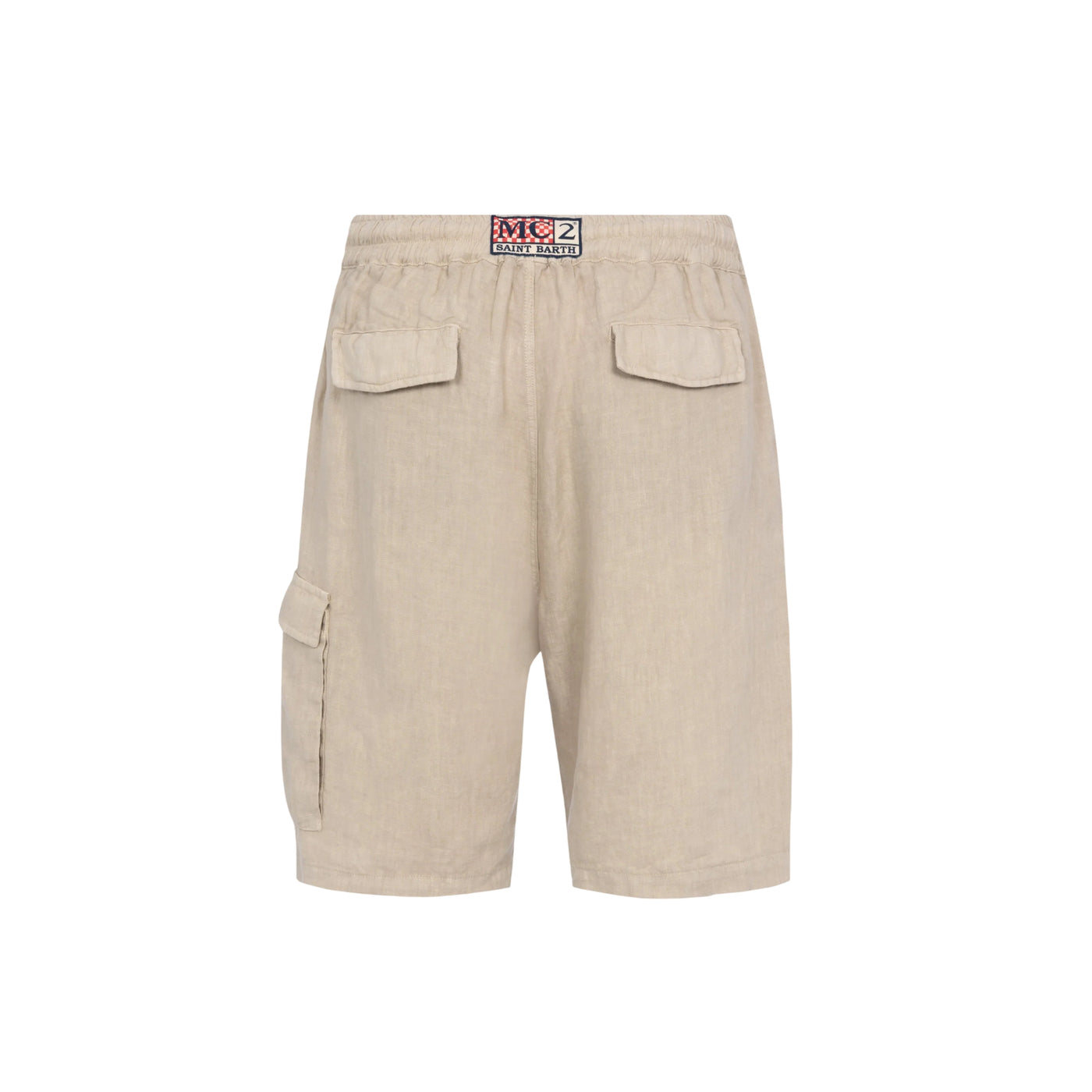 Bermuda Uomo Marseille in lino beige retro