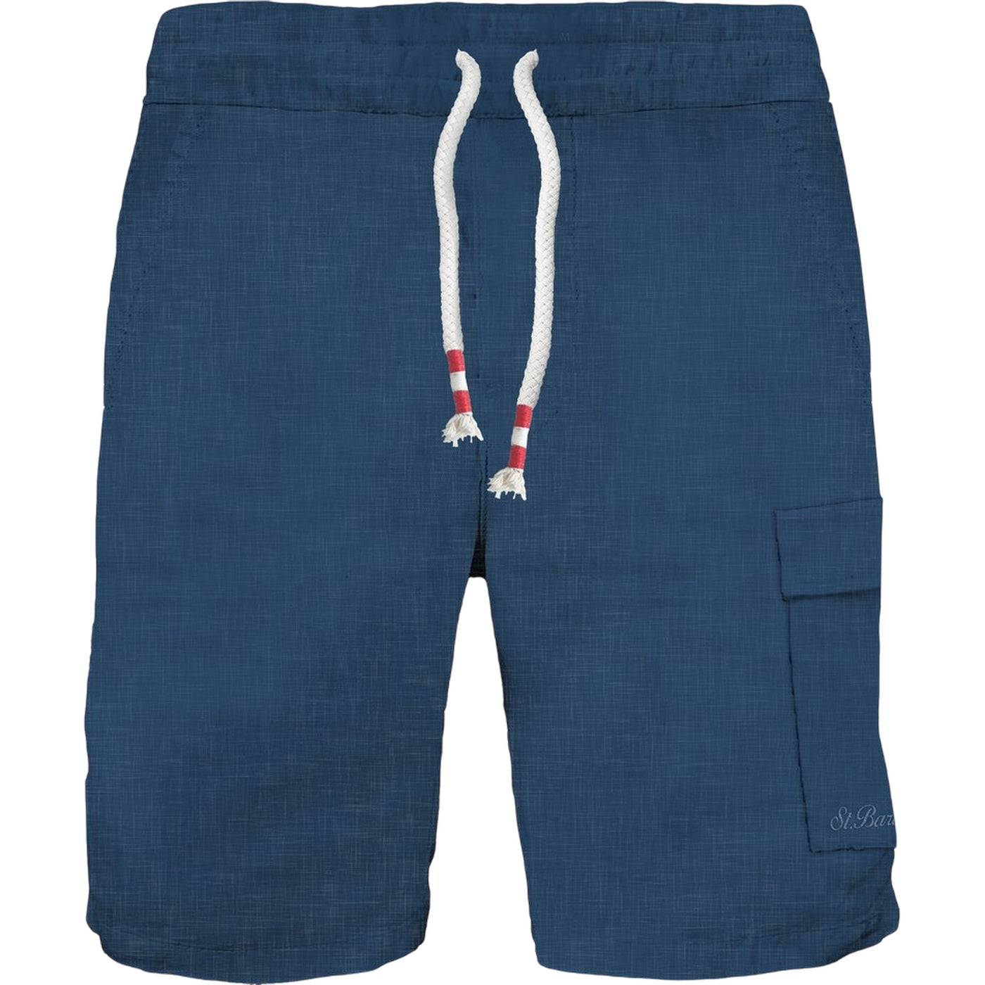 Bermuda Uomo Marseille in lino navy