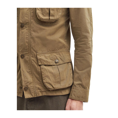 Giacca Uomo Corbridge Utility Marrone dettaglio