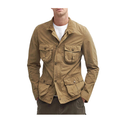 Giacca Uomo Corbridge Utility Marrone modello frontale