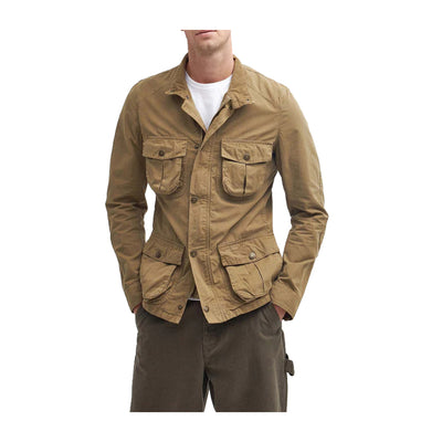 Men's jacket with front pockets