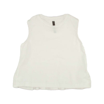 Girl's tank top with ruffles on the back