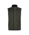 Gilet con trapuntatura a quadri