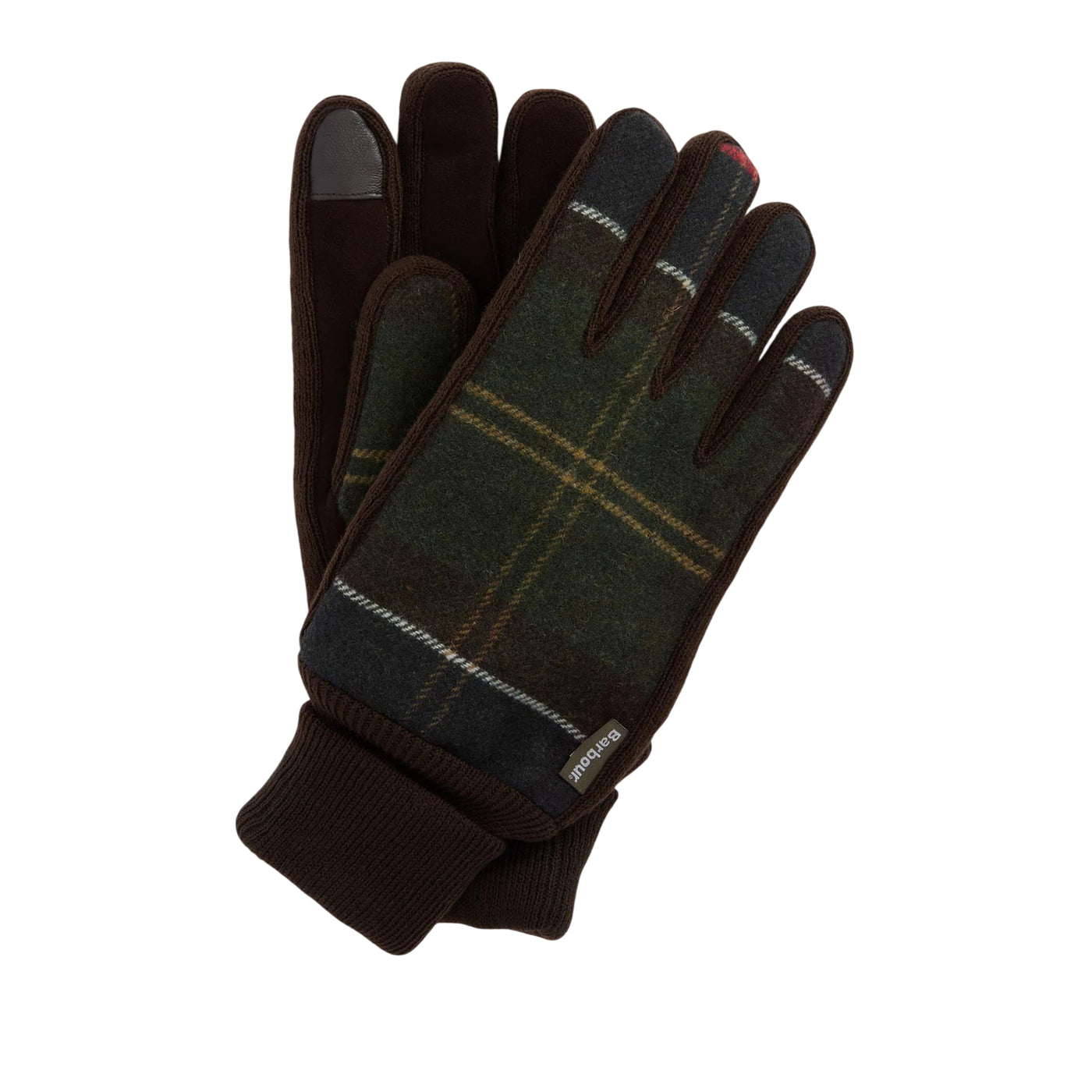 Guanti Uomo in tartan Hackney