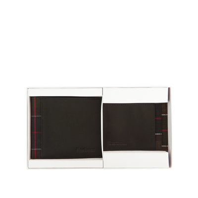 Set regalo Uomo con portafoglio e portacarte confezione regalo