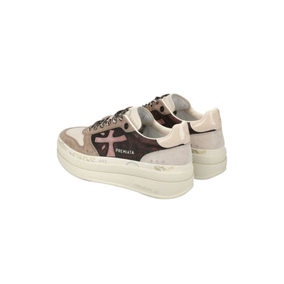 Retro Sneakers con suola platform doppio strato