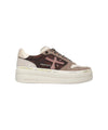 Sneakers con suola platform doppio strato