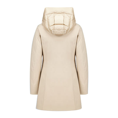 Piumino Donna lungo Mire 2.2 Beige retro