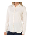 Camicia Donna a tinta unita, con colletto classico e bottoni frontali