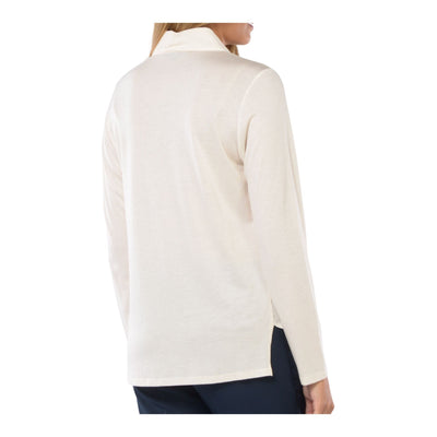 Camicia Donna a tinta unita, con colletto classico e bottoni frontali