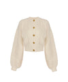 Cardigan Donna in lana, con maniche ampie