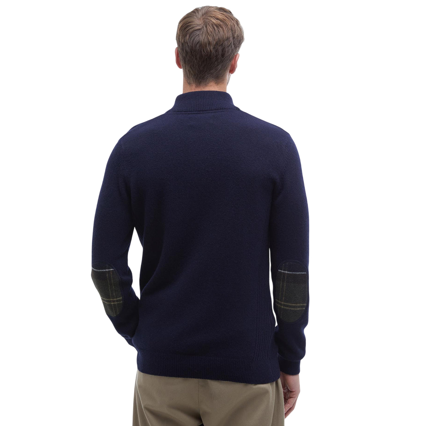 Maglia Uomo con mezza zip Holden Navy modello retro