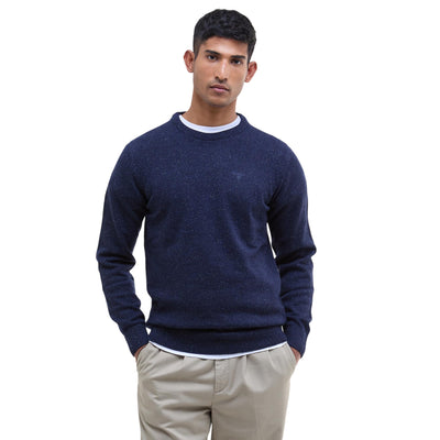 Maglione Uomo Girocollo Essential Tisbury Navy modello frontale