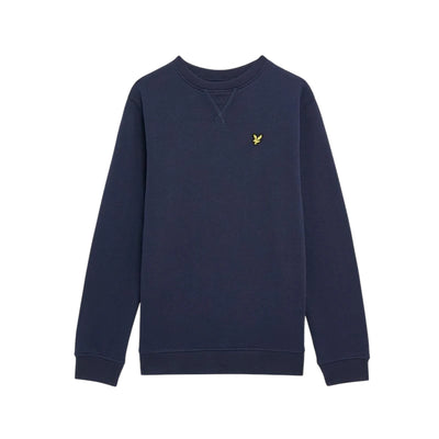 Felpa girocollo da bambino in navy