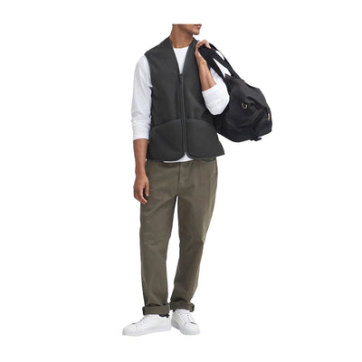 Gilet Uomo con scollo a V e chiusura zip frontale