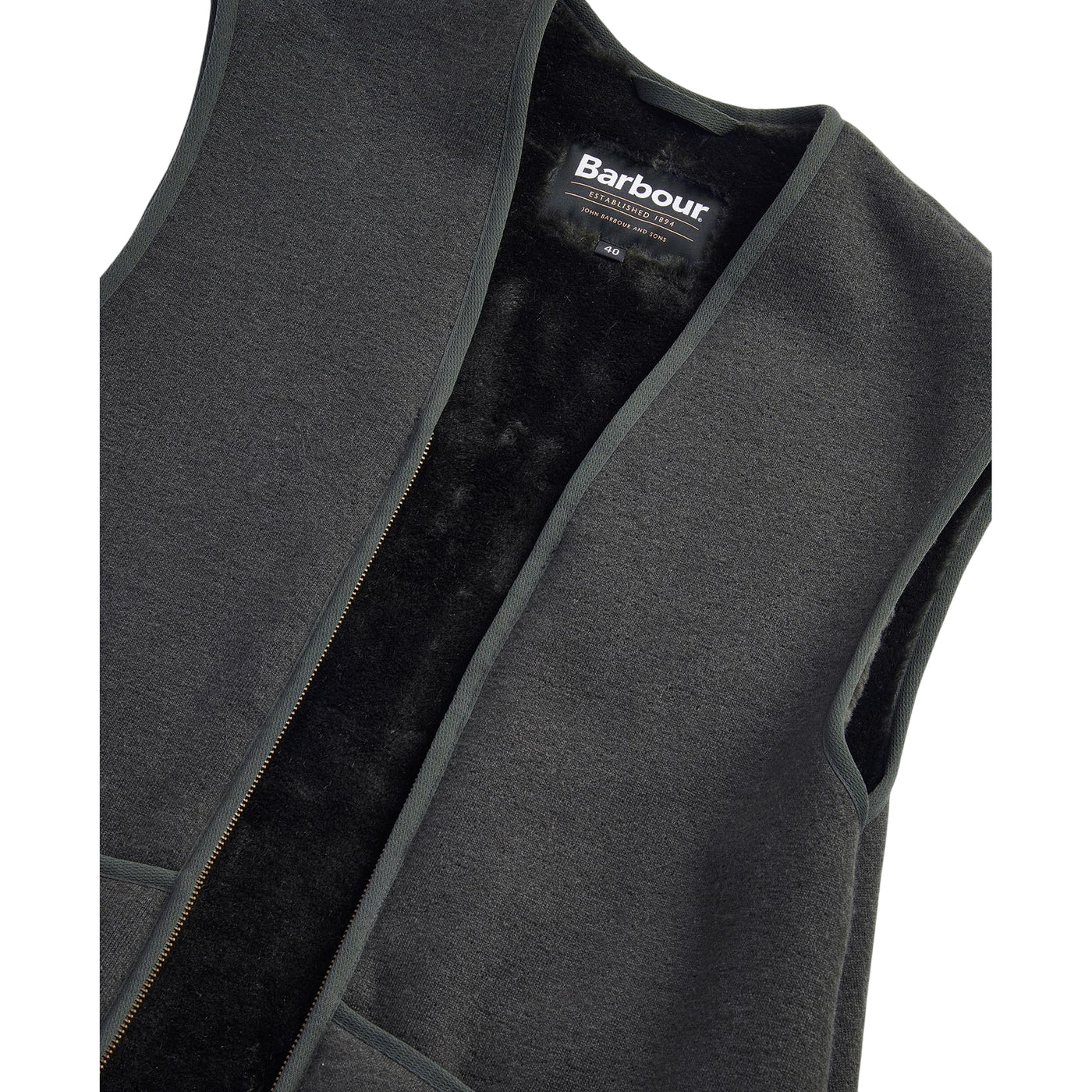 Gilet Uomo in pile con zip