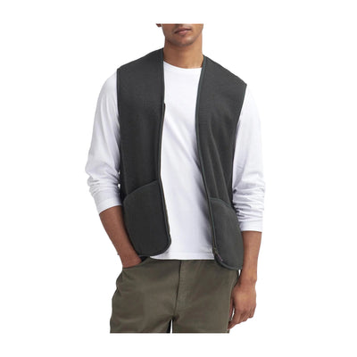 Gilet Uomo con scollo a V e chiusura zip frontale