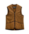 Gilet Uomo in pile Marrone