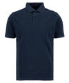 Polo Uomo in piqué in Navy Washed