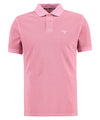 Polo Uomo in piqué in Rosa Washed