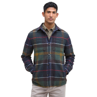 Giacca Uomo Overshirt Chapter modello frontale