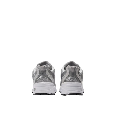 Sneakers Unisex modello 530 Grigio dettagli scamosciati  retro