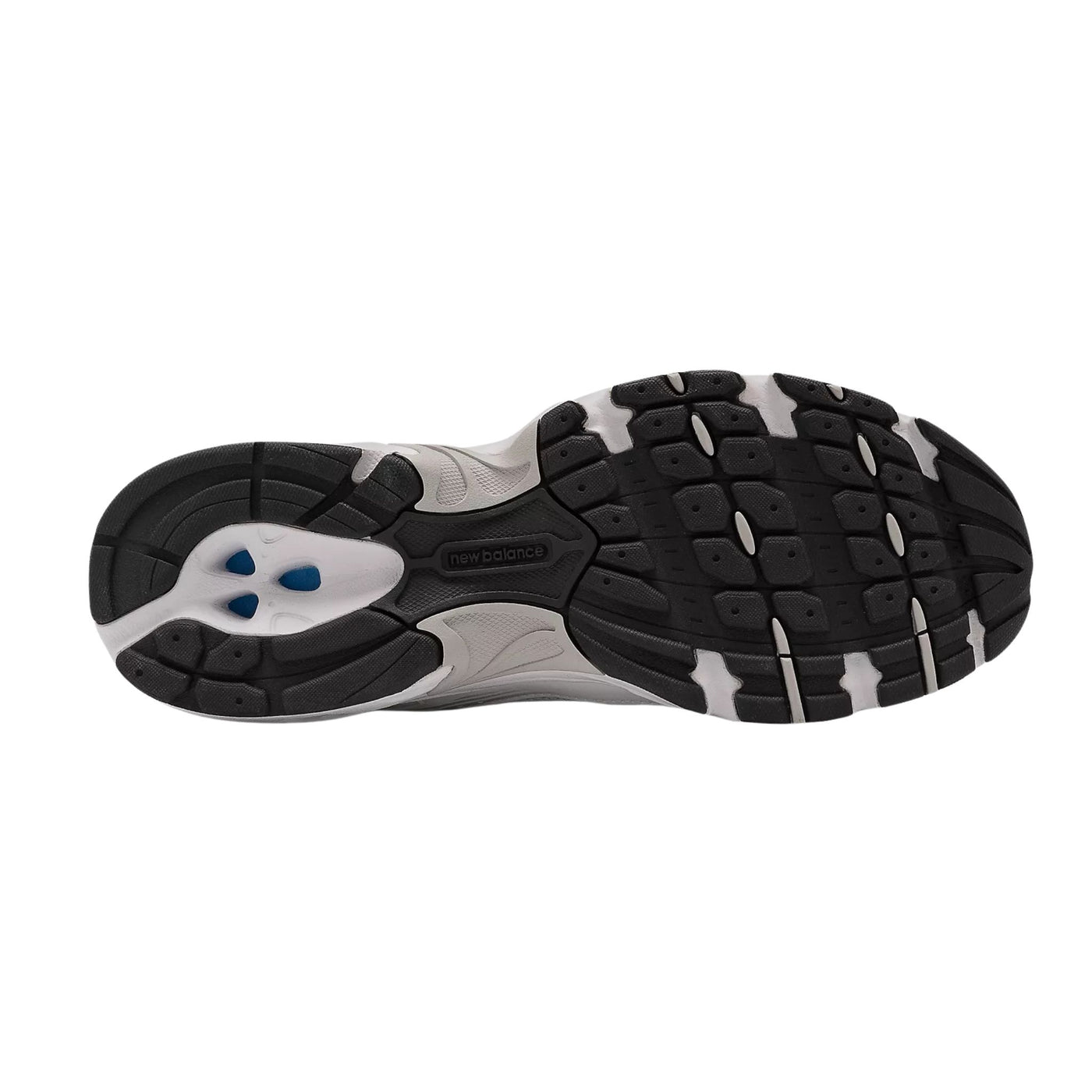 Sneakers Unisex modello 530 Bianco/Argento suola