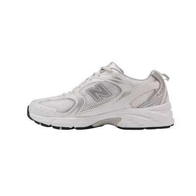 Sneakers Unisex modello 530 Bianco/Argento