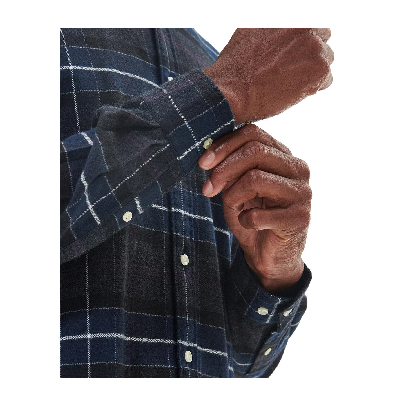 Camicia Uomo, modello Kyeloch, in cotone con iconico motivo tartan