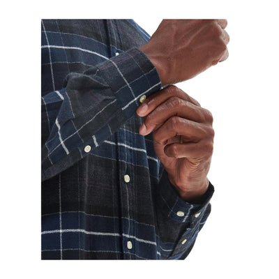 Camicia Uomo, modello Kyeloch, in cotone con iconico motivo tartan