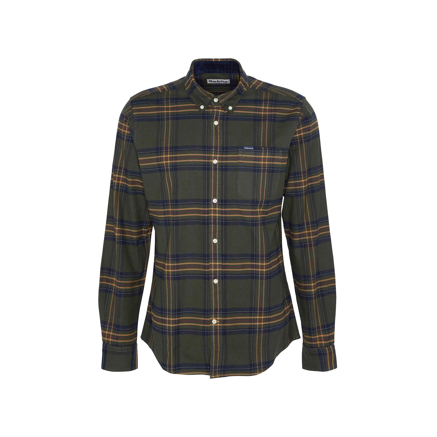 Camicia Uomo, modello Portdown, con motivo tartan in cotone