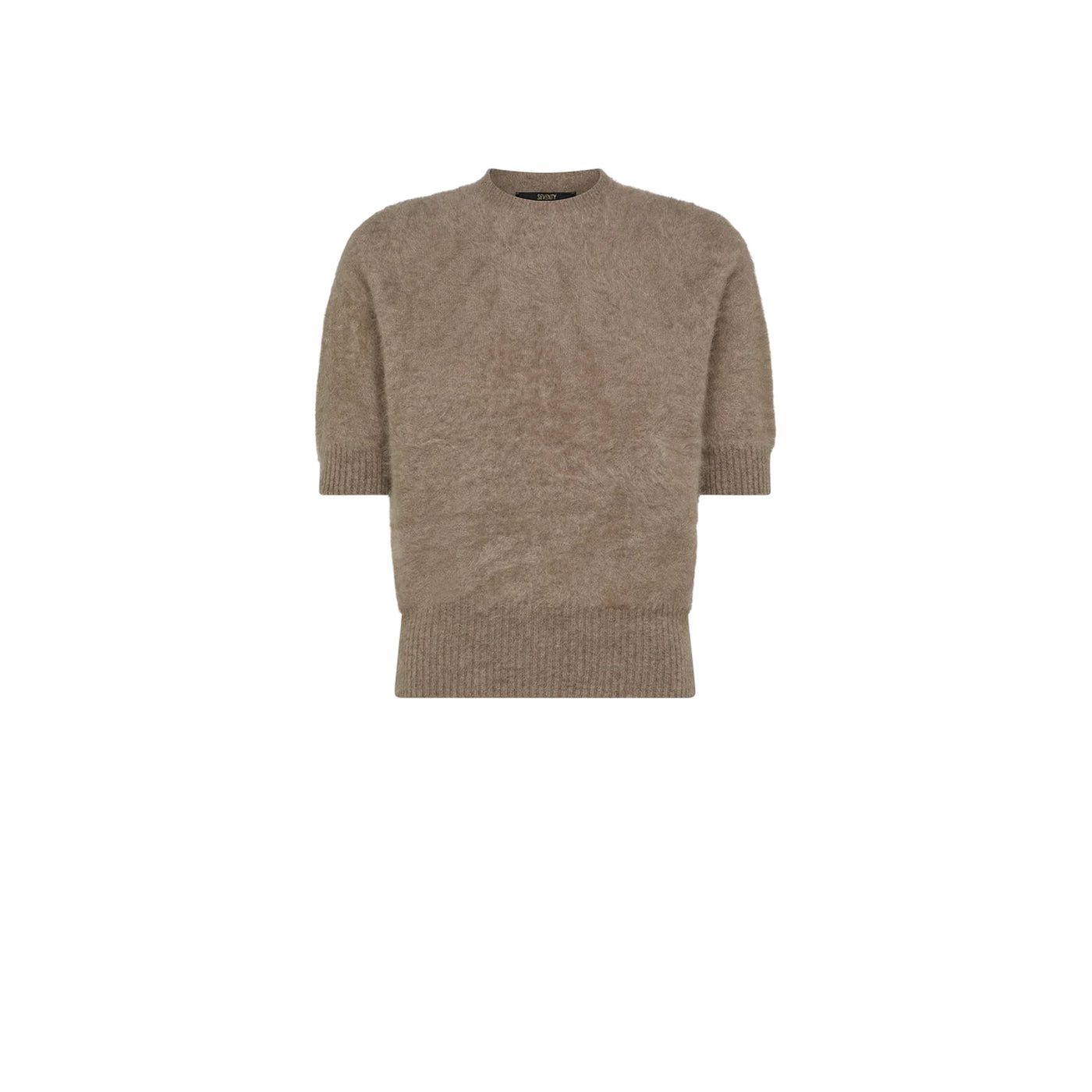 Maglia Donna in cashmere con pelo Beige