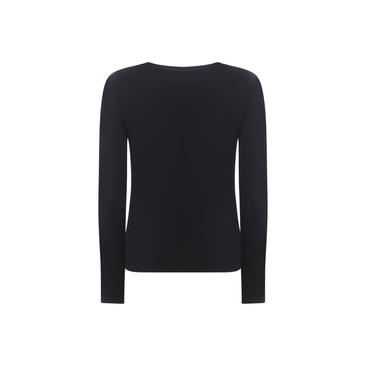 Women's sweater with straight line