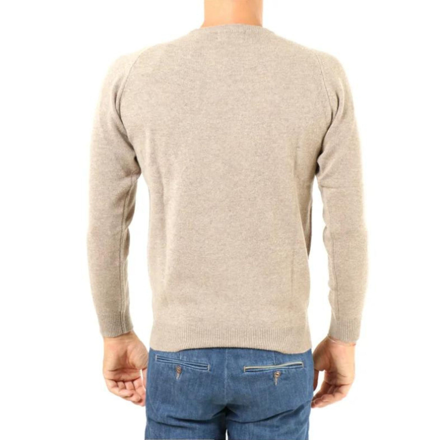 Men's sweater in 100% wool