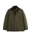 Giubbotto Uomo Corto in cotone e nylon Verde militare