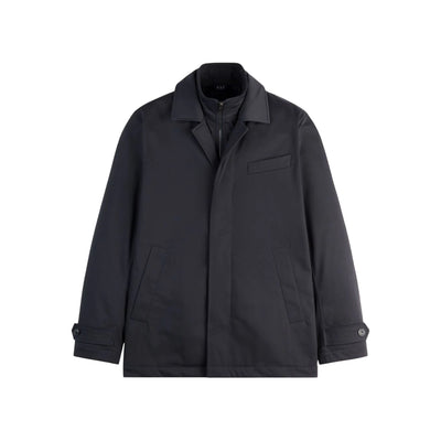 Giubbotto Uomo Corto in cotone e nylon Navy