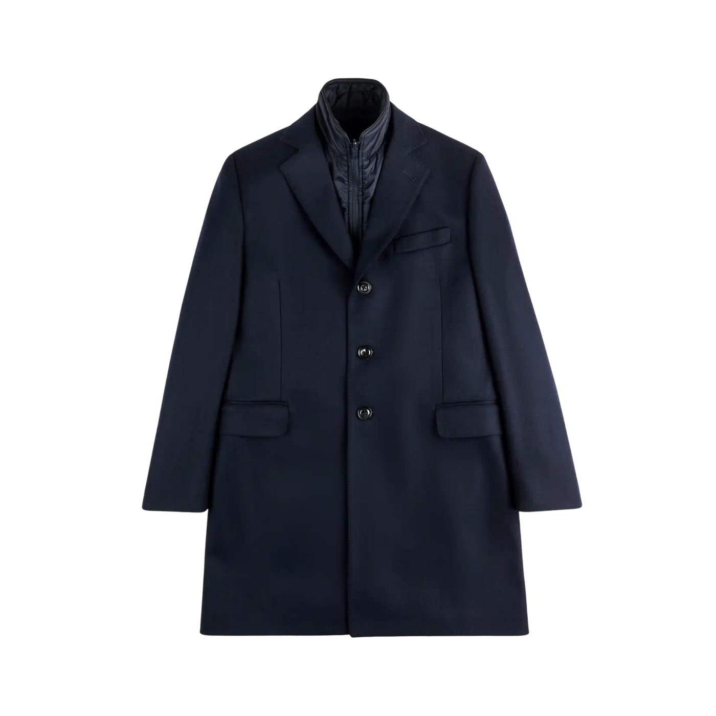 Cappotto Uomo Double con gilet rimovibile